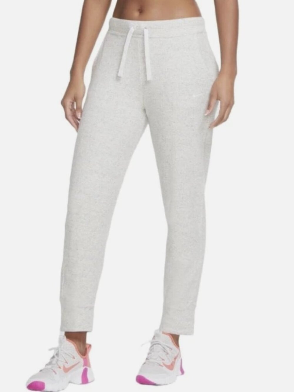 Nike Women's THERMA Hypernaturals Fleece Training Pants (Grey Heather) Size 2XL